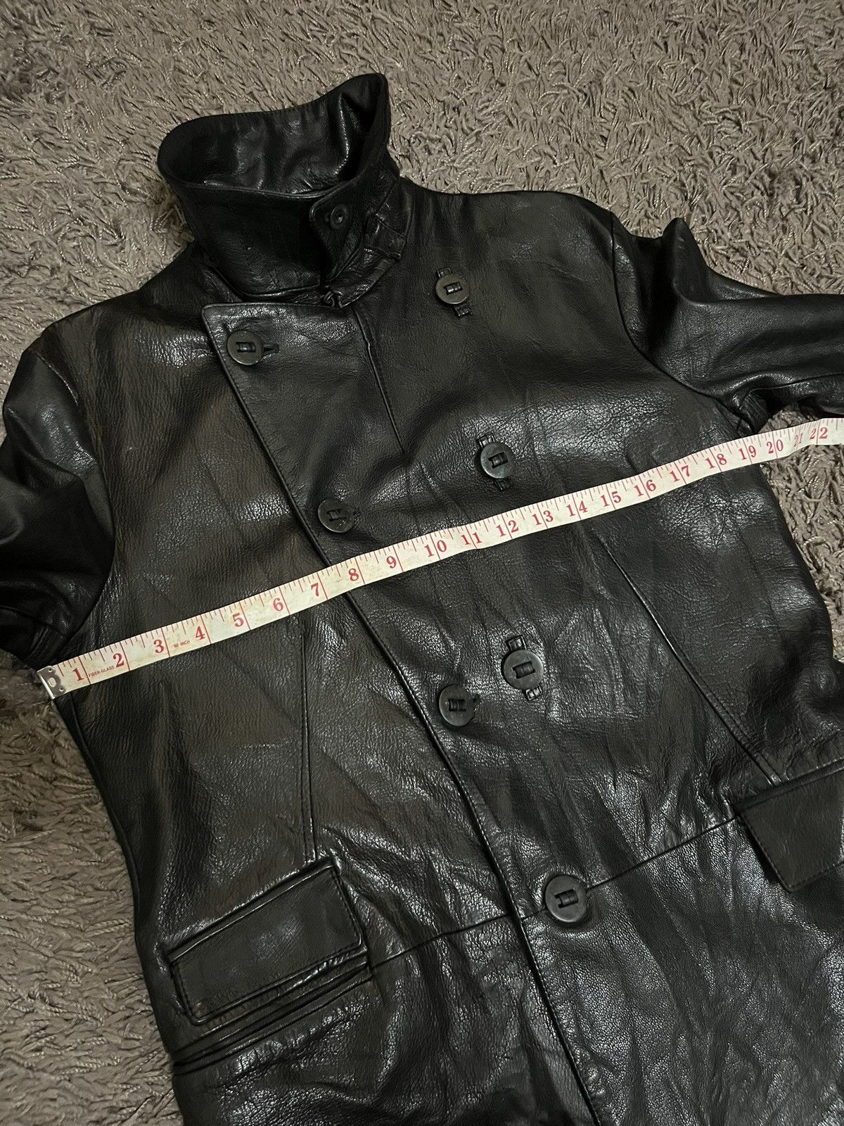 Genuine Leather 1990s TAMBURLAINE london paris naval jackets #I3 Size US M / EU 48-50 / 2 - 15 Thumbnail