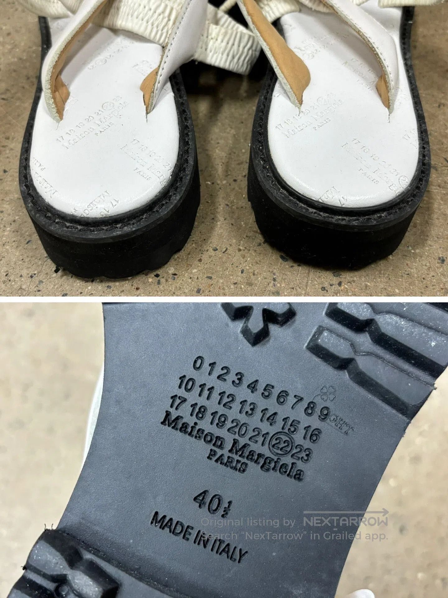 Maison Margiela Maison Margiela Tabi Thong Sandals. Size US 7.5 / EU 40-41 - 8 Thumbnail