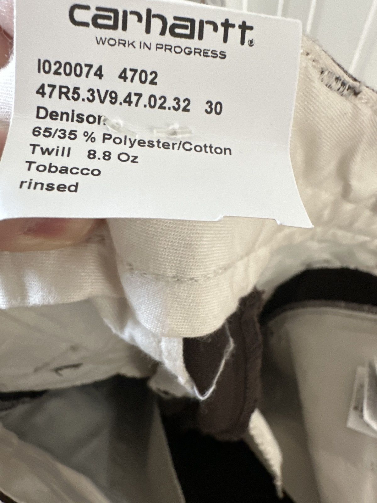 Carhartt Wip Carhartt WIP Tobacco Master Pants Size US 30 / EU 46 - 5 Thumbnail