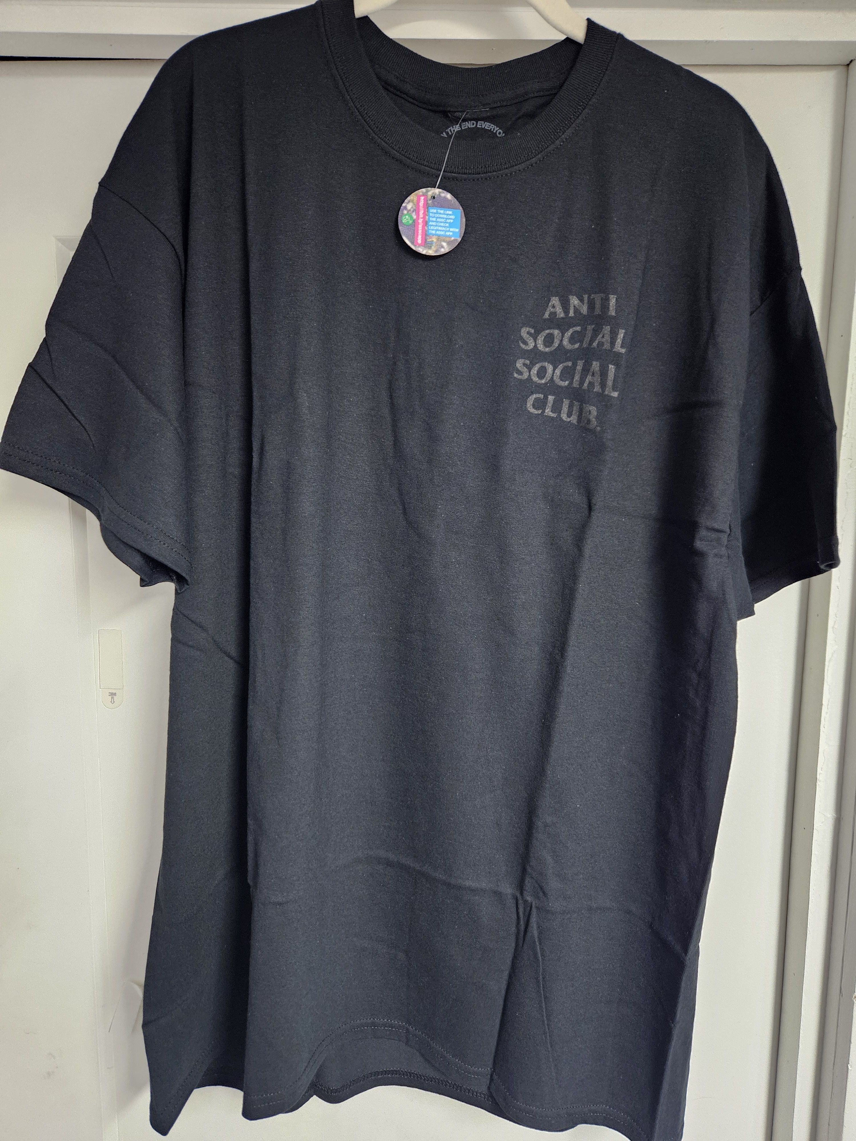 Anti Social Social Club Anti Social Social Club Hell O Rose Tee 'Black' Size US XL / EU 56 / 4 - 1 Thumbnail
