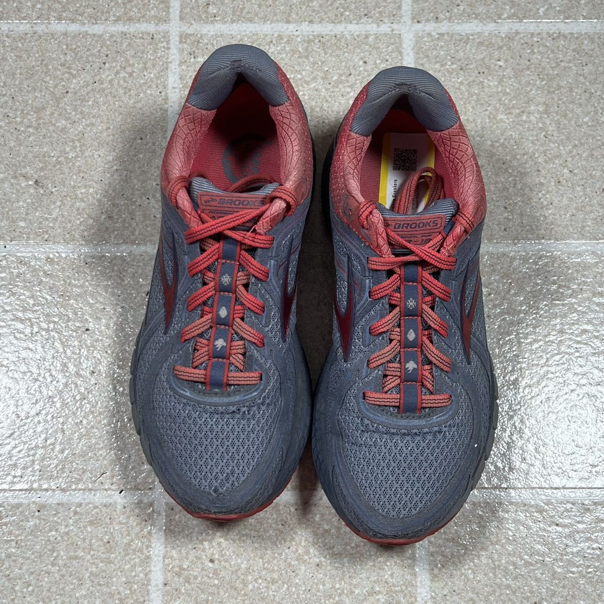 Brooks Brooks Adrenaline ASR 13 Running Shoes Sneakers Grey Coral Size US 8 / IT 38 - 2 Thumbnail