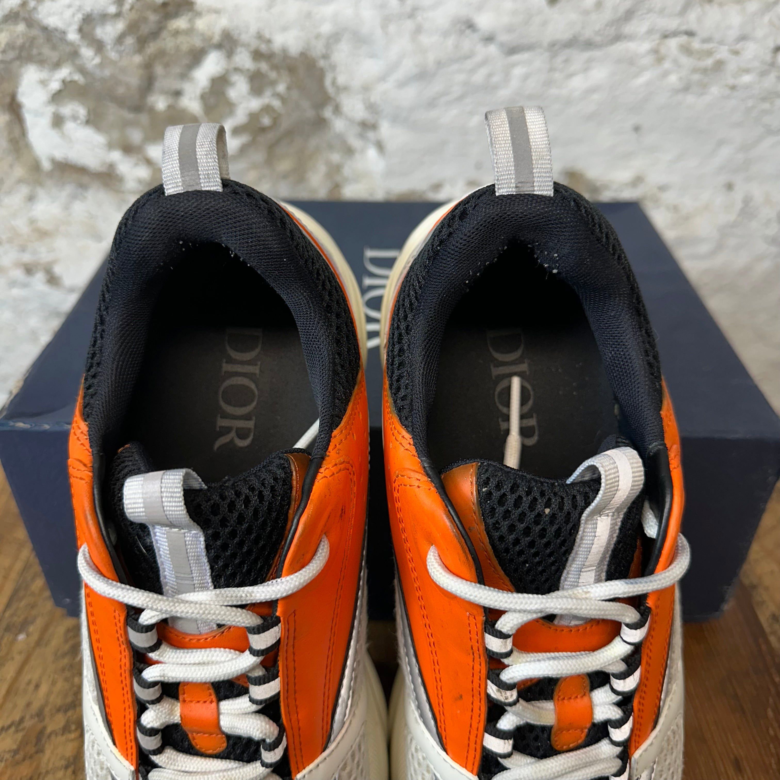Dior Dior B22 Orange Black White Sneaker Sz 10 (43) Size US 10 / EU 43 - 4 Thumbnail