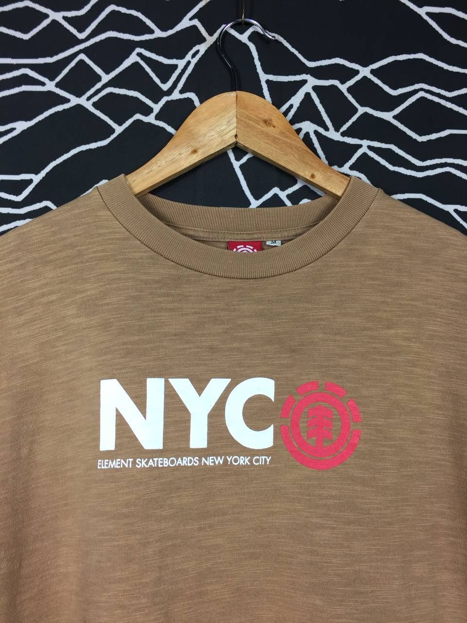 Element × Vintage Element Skateboards New York City Spell Out Logo Tee Size US M / EU 48-50 / 2 - 3 Thumbnail