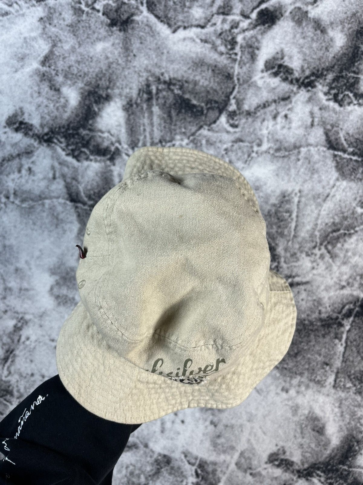 Quiksilver Vintage Quiksilver Bucket Hat Beige Surf Y2K Cotton Size ONE SIZE - 8 Thumbnail