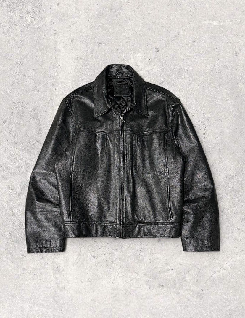 YASUYUKI ISHII realleather tailored jkt