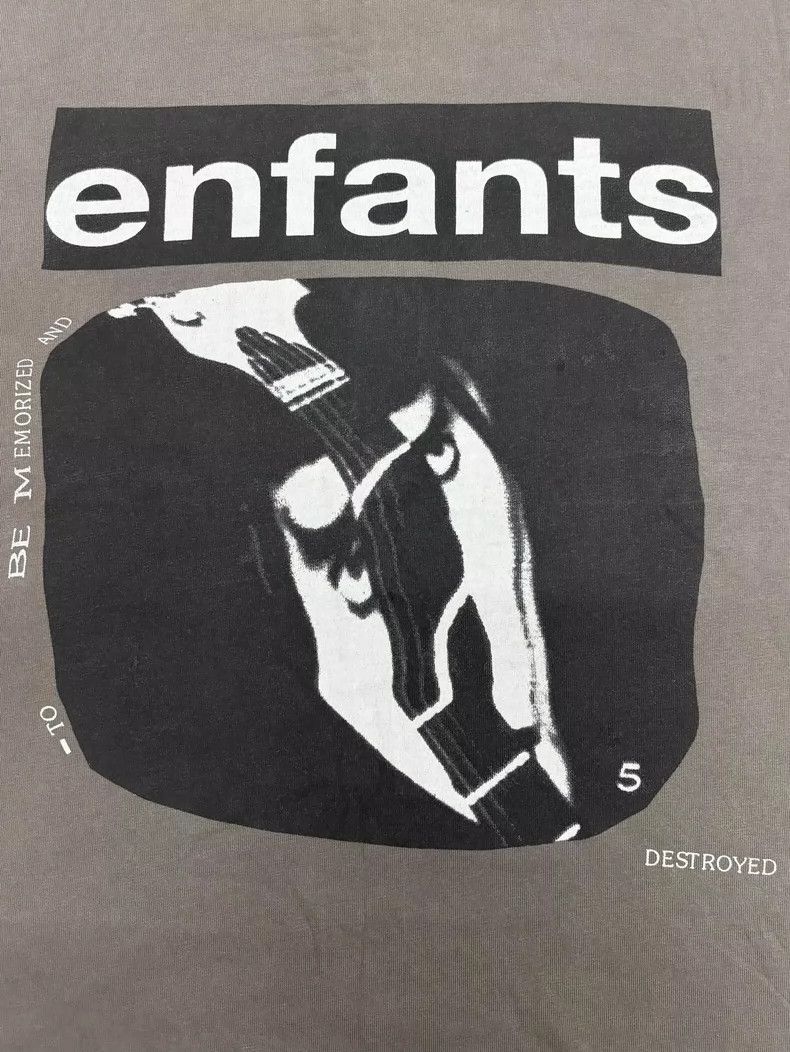 Enfants Riches Deprimes Enfants Riches Deprimes 23 FW taupe printed short sleeve T- Size US L / EU 52-54 / 3 - 3 Thumbnail