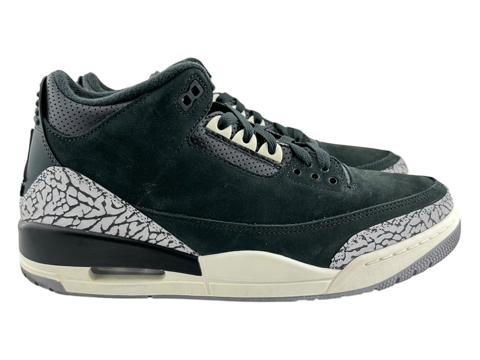 Jordan Brand Jordan 3 Off Noir 9.5 Used OG Box Size US 9.5 / EU 42-43 - 3 Thumbnail