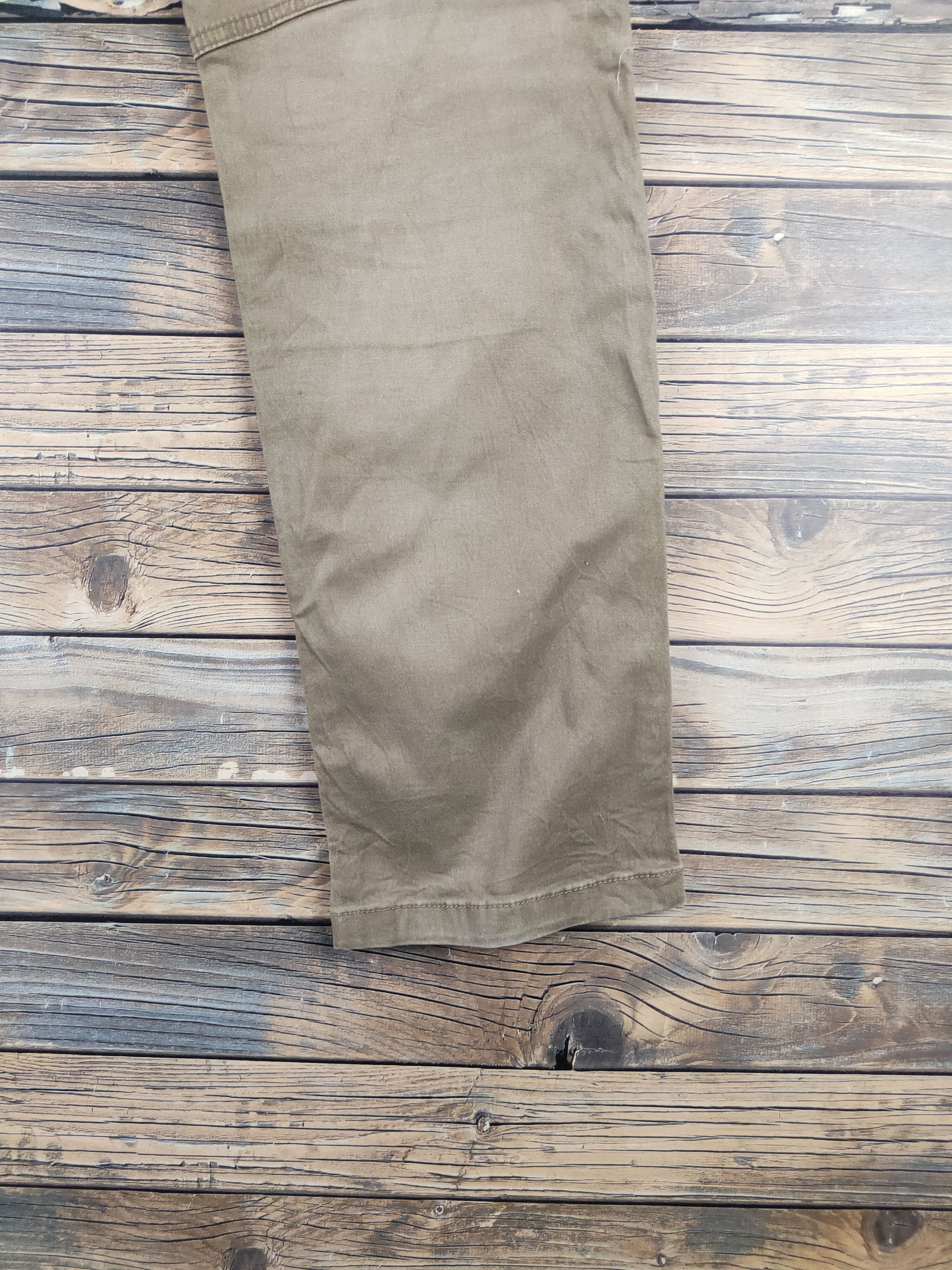 Japanese Brand DL Gladiator Beige Multipocket Cargo Pants #46-267T Size US 34 / EU 50 - 12 Thumbnail