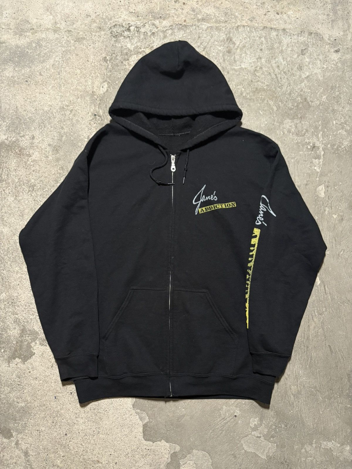 Vintage Vintage Jane’s Addiction Zip up Hoodie Size US M / EU 48-50 / 2 - 1 Thumbnail