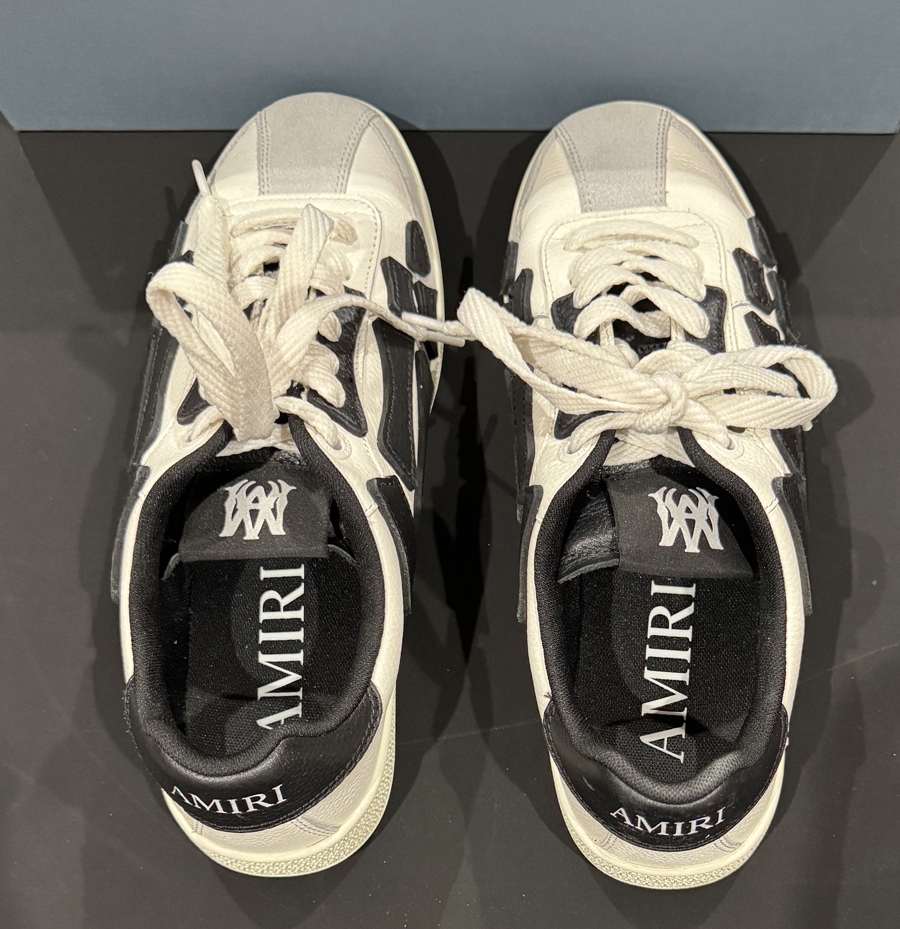 Amiri AMIRI PACIFIC BONES SNEAKERS SIZE 42 Size US 9 / EU 42 - 3 Thumbnail