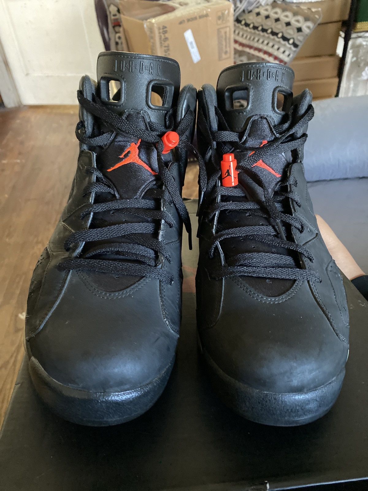 Jordan Brand Jordan 6 black infrared 2014 Size US 14 / EU 47 - 2 Thumbnail