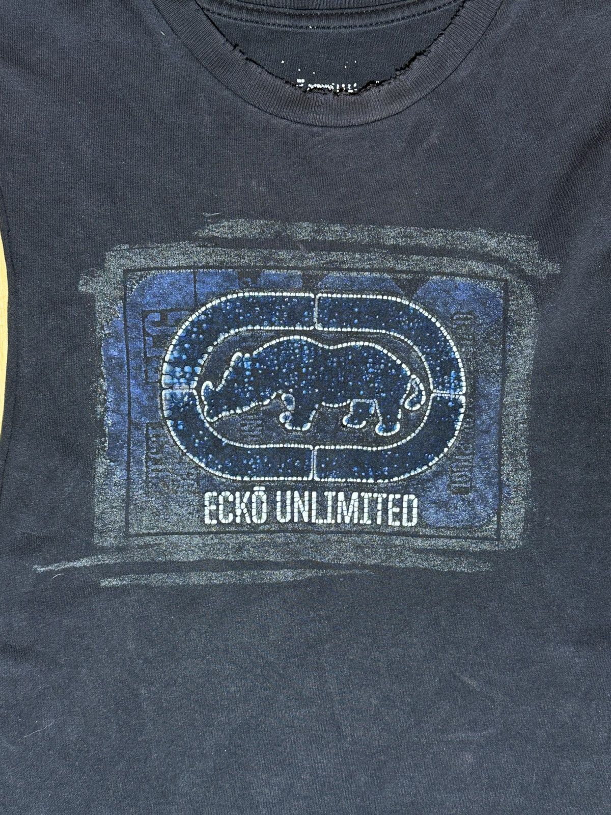 Ecko Unltd. Vintage Ecko Unltd Black Sleeveless Tank Top Size US M / EU 48-50 / 2 - 2 Thumbnail