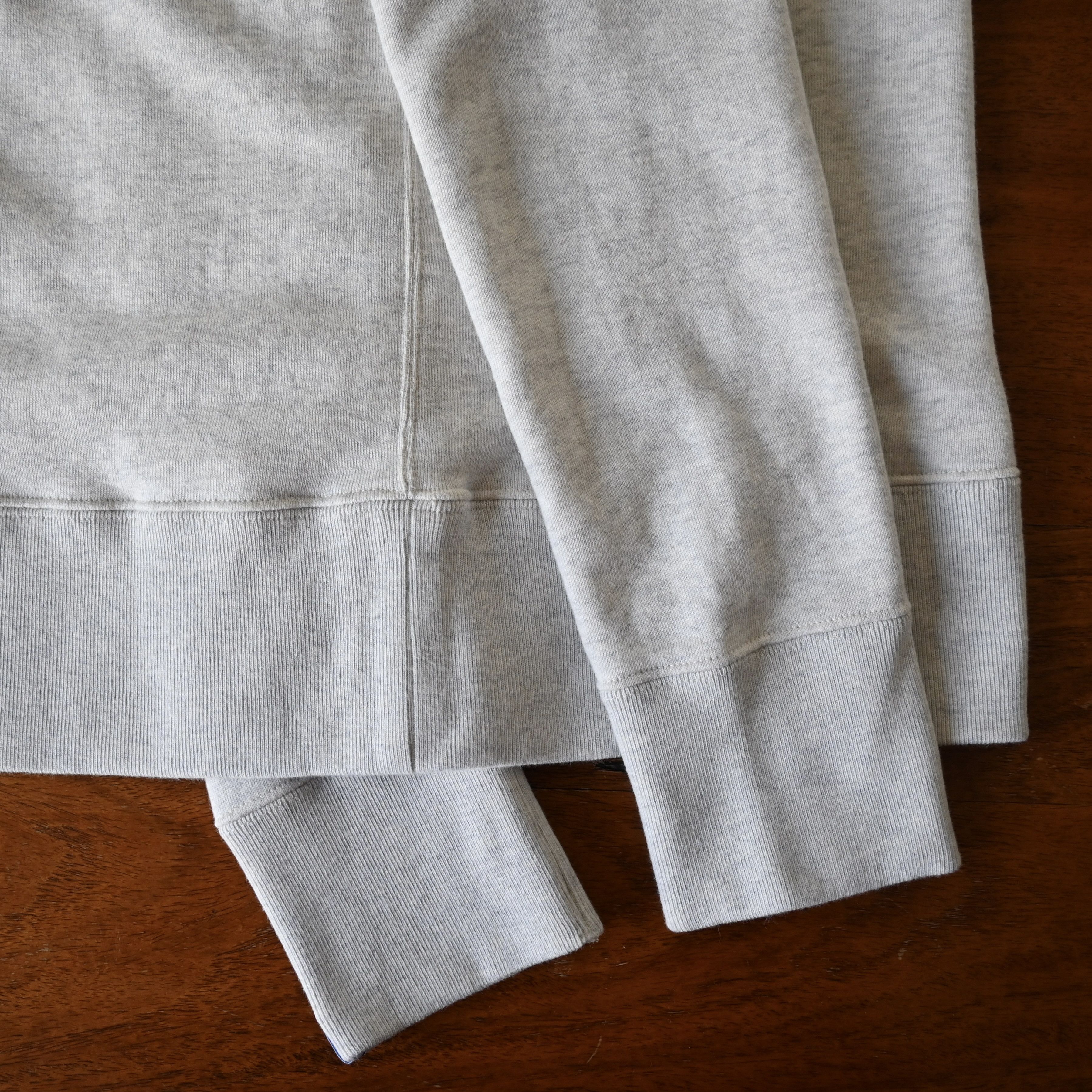 Beams Plus × Loopwheeler Beams Plus x Loopwheeler sweatshirt, oatmeal, made in Japan Size US M / EU 48-50 / 2 - 14 Thumbnail