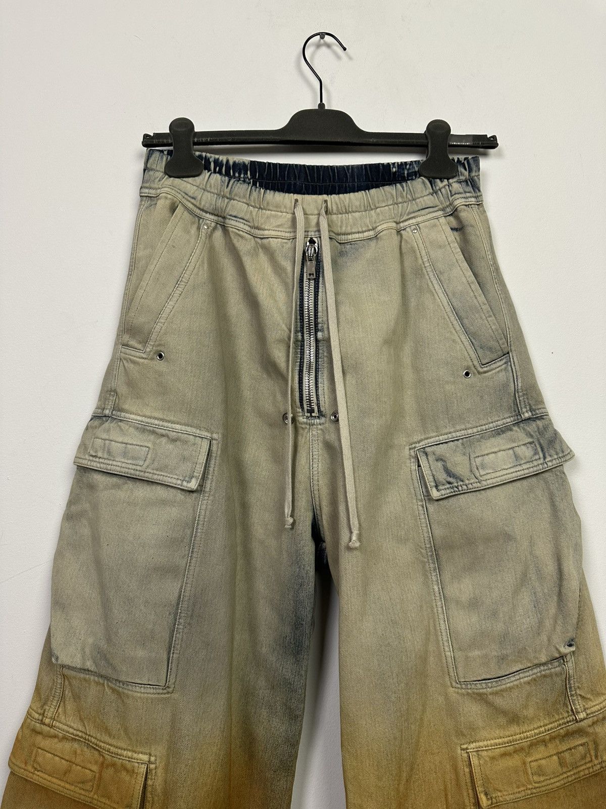 Rick Owens Drkshdw DRKSHDW Ombre Degrade Cargobelas Size US 34 / EU 50 - 2 Thumbnail