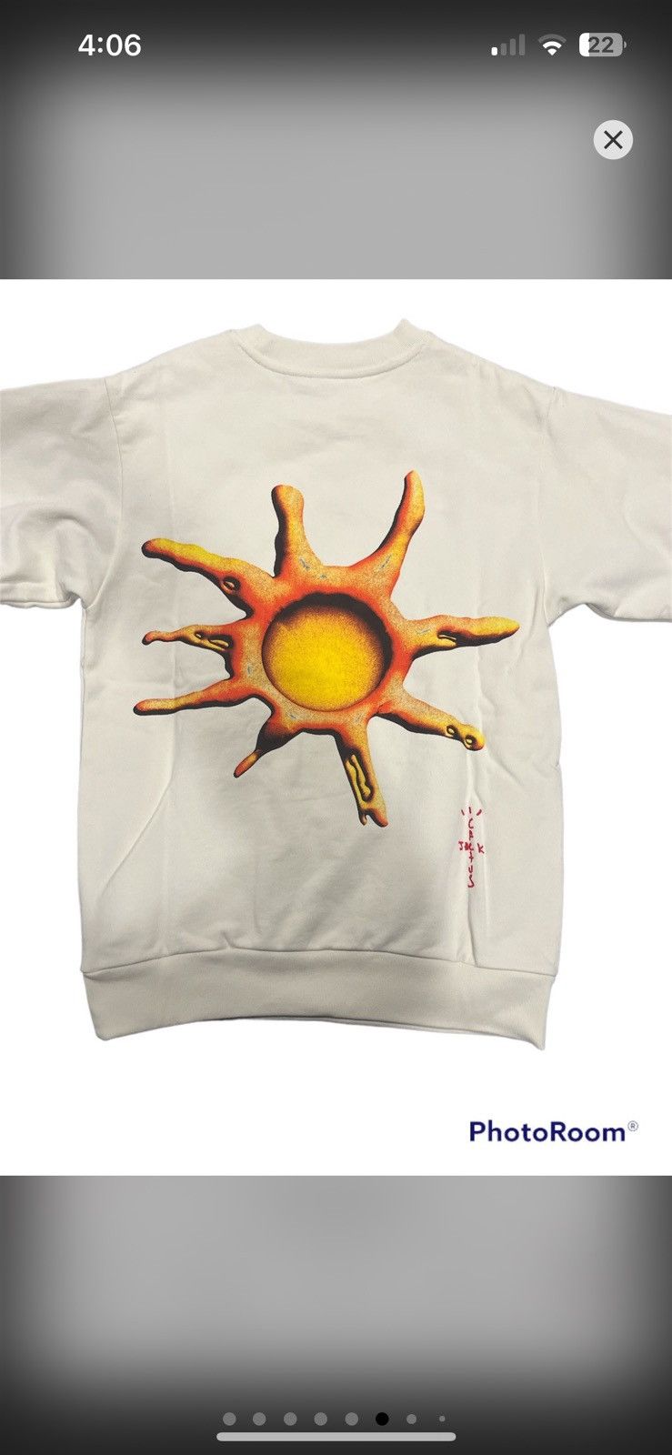 Travis Scott Cactus Jack Crewneck Size US XL / EU 56 / 4 - 2 Thumbnail