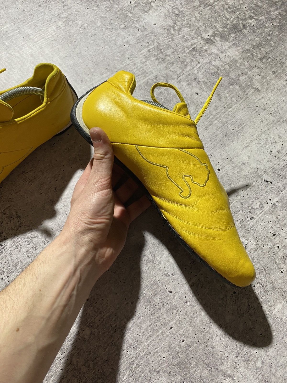 Puma Puma Ferrari Speedcat vintage yellow sneakers Size US 10 / EU 43 - 7 Thumbnail