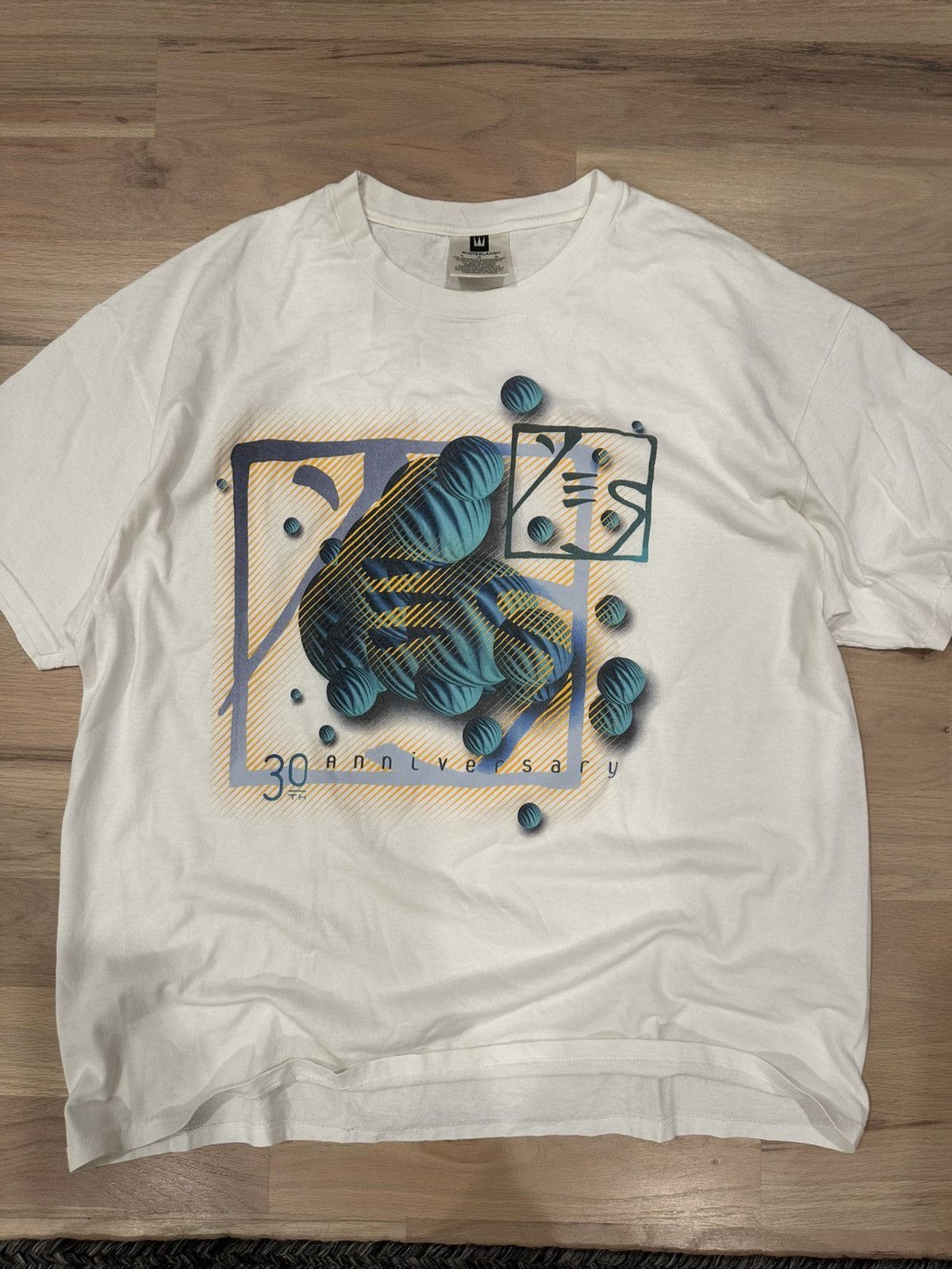 Band Tees Vintage 1998 Yes 30th Anniversary Tour Shirt White XL Size US XL / EU 56 / 4 - 1 Thumbnail
