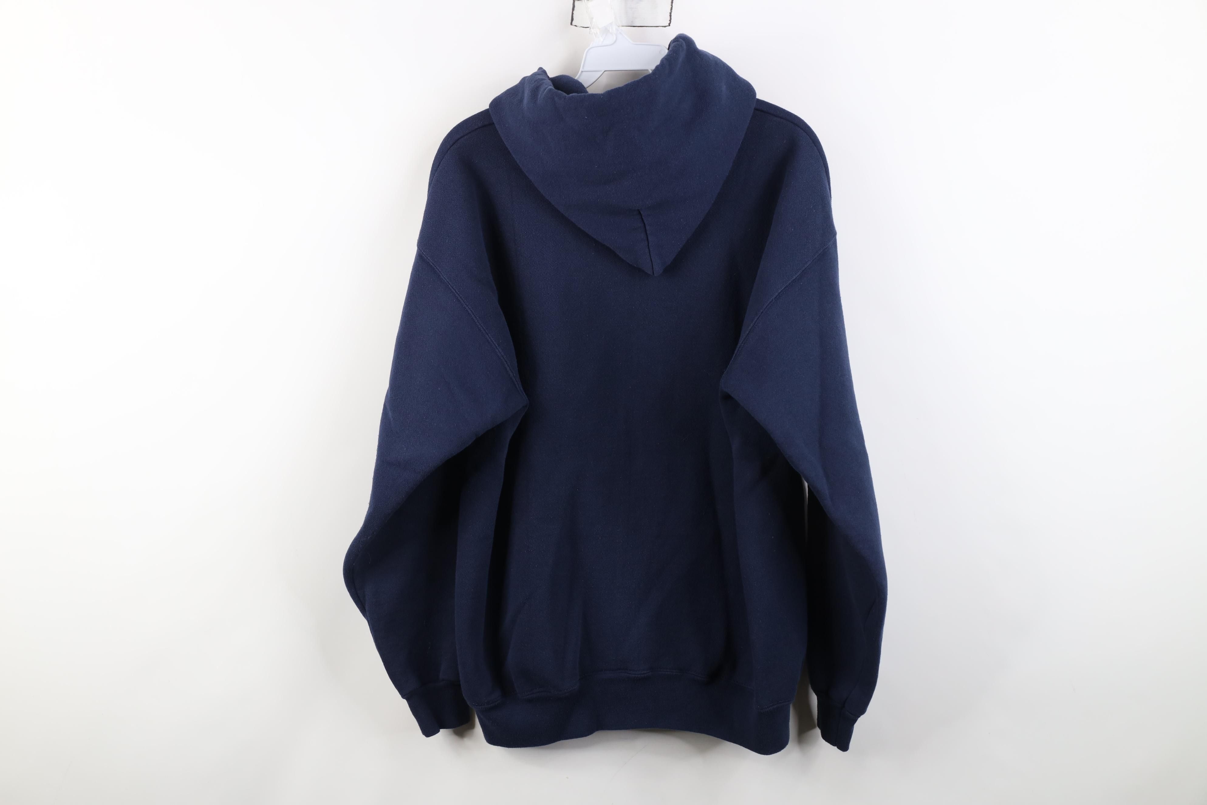 Vintage Vintage 90s Streetwear Heavyweight Hoodie Sweatshirt USA Size US L / EU 52-54 / 3 - 10 Thumbnail