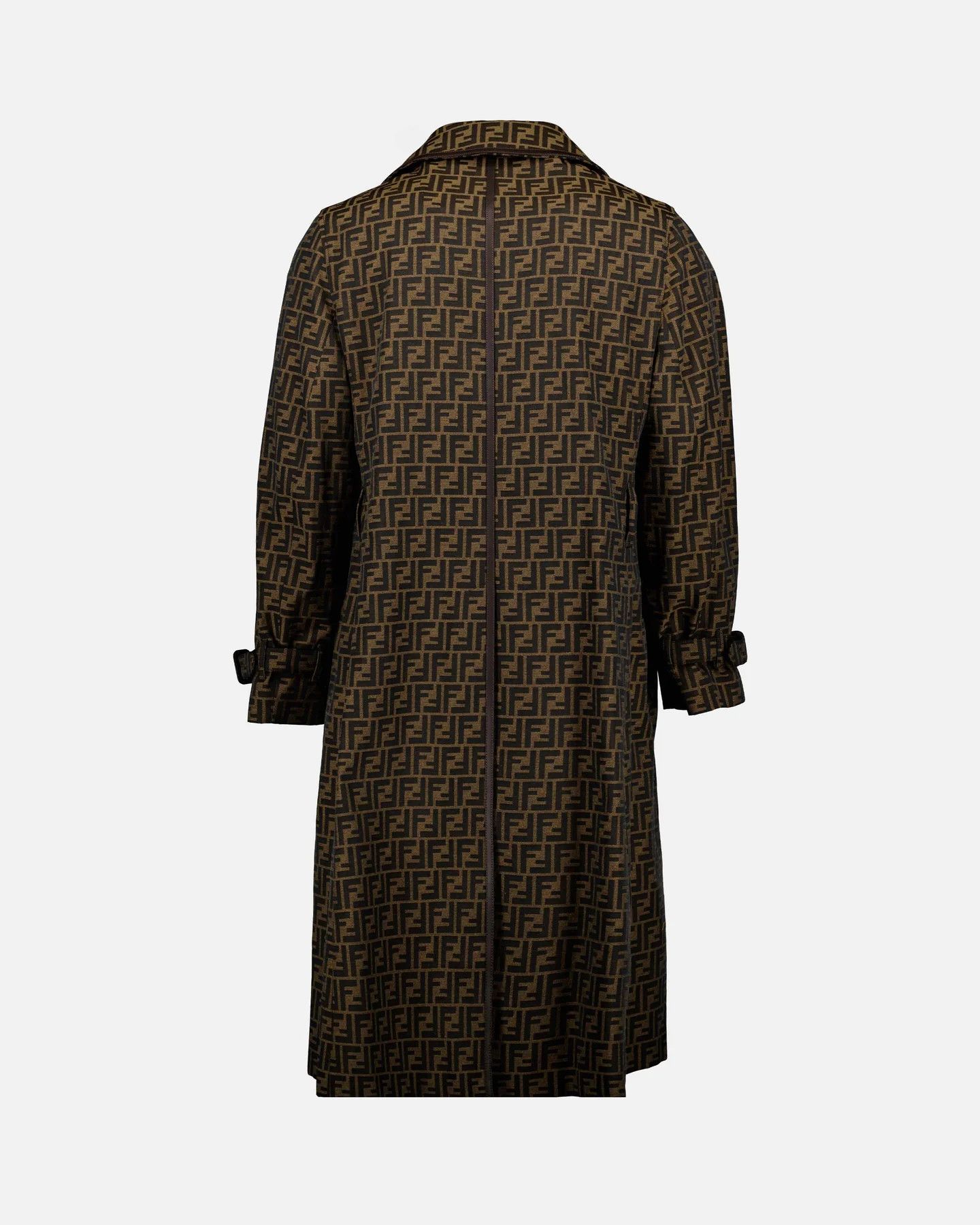 Fendi o1s1wg110925 Trench Coat in Brown Size US M / EU 48-50 / 2 - 2 Thumbnail