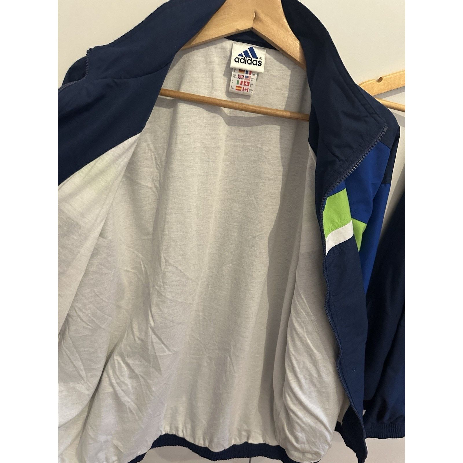 Adidas Adidas Trainingsanzug Size L Vintage Tracksuit Adidas 90s Size US L / EU 52-54 / 3 - 6 Thumbnail
