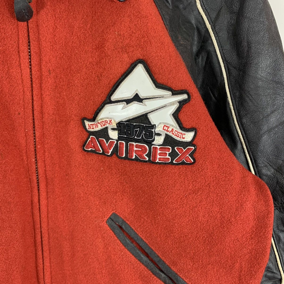 Avirex VINTAGE AVIREX USA VARSITY LEATHER JACKET Size US L / EU 52-54 / 3 - 6 Thumbnail
