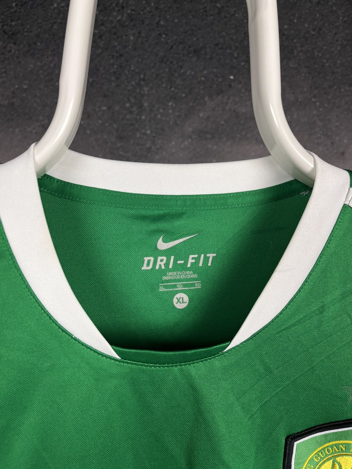 Nike Beijing Guoan China soccer football jersey Nike vintage Size US L / EU 52-54 / 3 - 8 Thumbnail