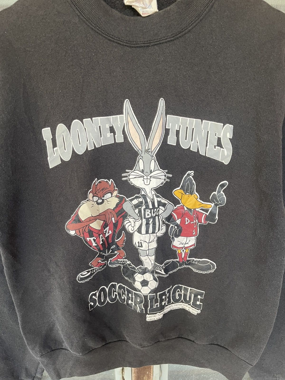 Warner Bros Vintage 90's Looney Tunes Warner Bros Soccer League Design Size US M / EU 48-50 / 2 - 6 Thumbnail