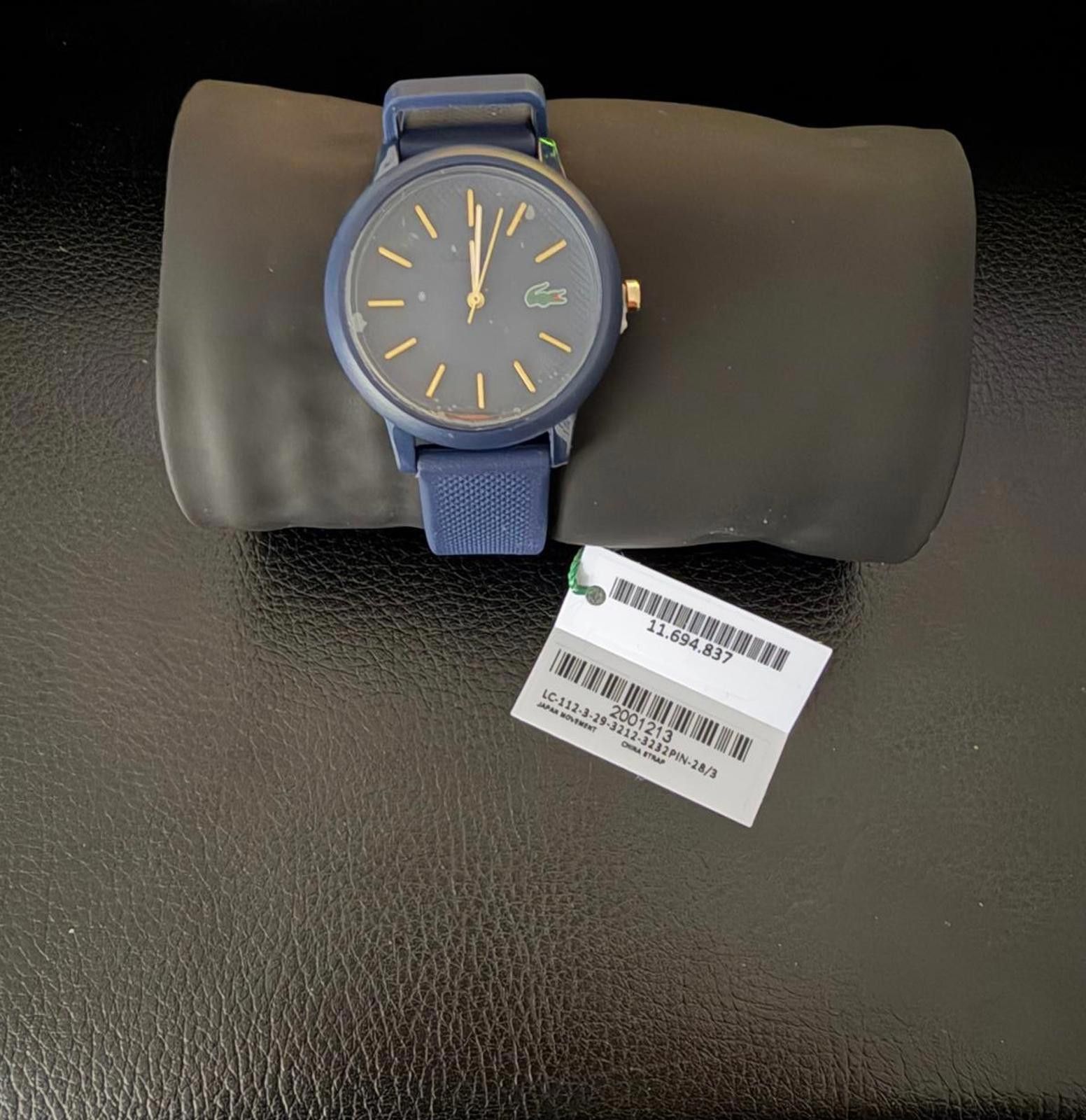 Lacoste NEW Lacoste Watch Men's Quartz Blue Dial Rose Gold Accents Size ONE SIZE - 4 Thumbnail