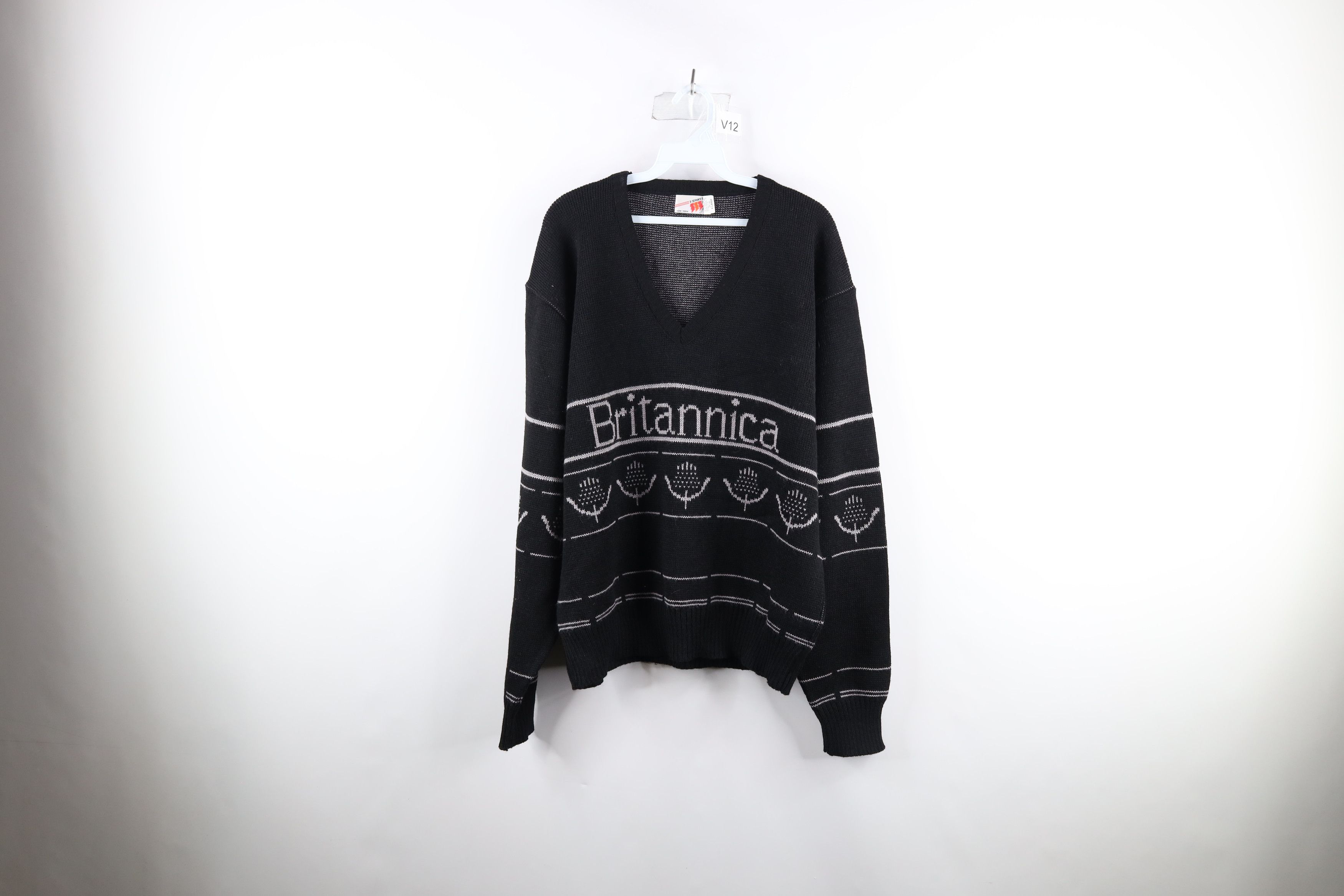 トップス jilsander by raf simons V neck knit 48 Jil Sander × Raf Simons × Vintage Rare Vintage Jil Sander Hand