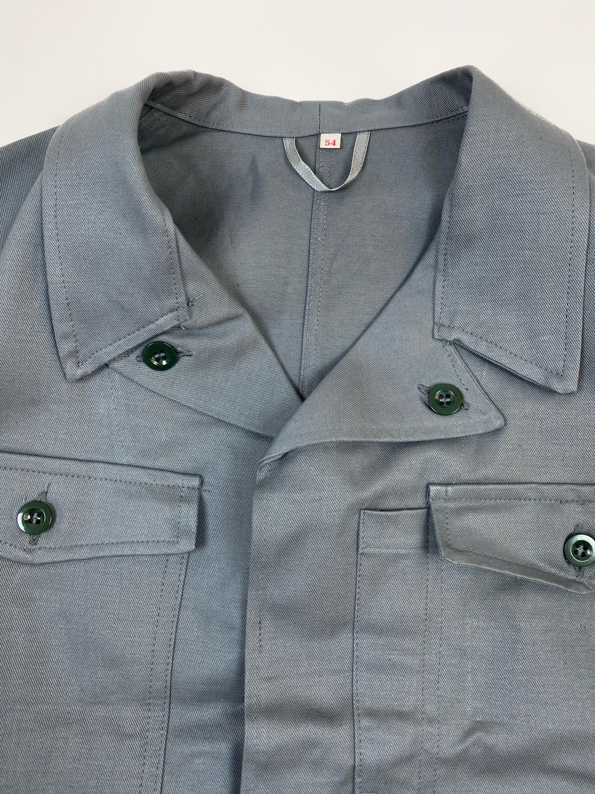 Vintage 1970’s Vintage Swiss Sanfor 2 Pocket Boxy Work Jacket Size US XXL / EU 58 / 5 - 4 Thumbnail