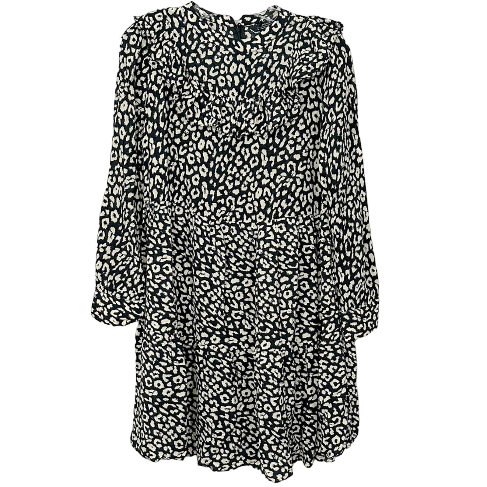 Zara Zara Tiered Ruffle Babydoll Dress, EUC, Size Small Size S / US 4 / IT 40 - 4 Thumbnail