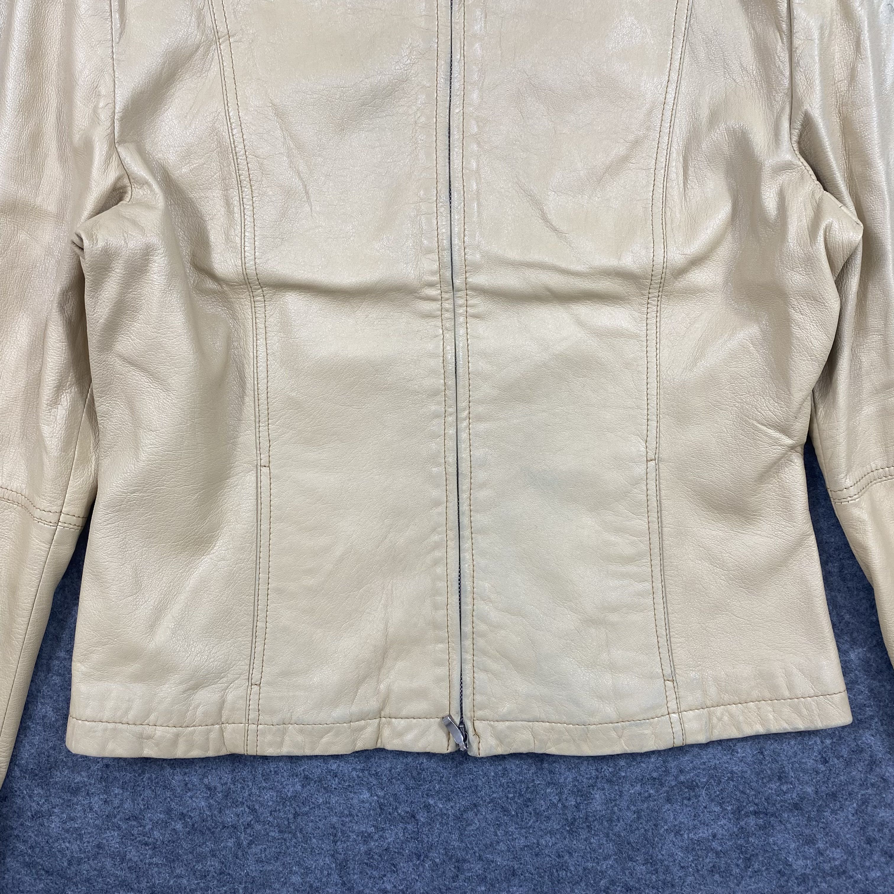Branded Leather VINTAGE MAX AND CO. LEATHER JACKET-J639 Size US S / EU 44-46 / 1 - 6 Thumbnail