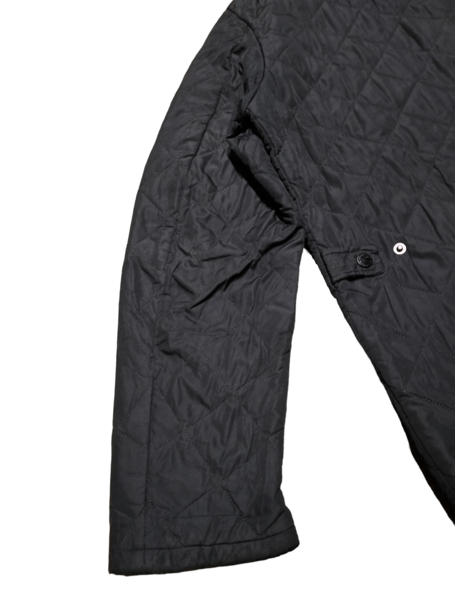 Barbour Vintage Barbour Quilted Zipper Button Jacket Sunfaded Size US M / EU 48-50 / 2 - 15 Thumbnail
