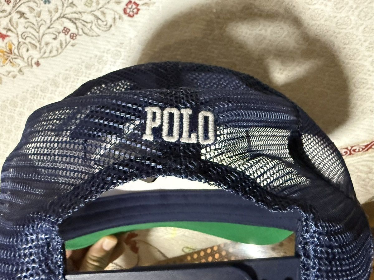 Polo Ralph Lauren Polo Ralph Lauren Twill Trucker Cap Navy “New York Running” Size ONE SIZE - 4 Thumbnail