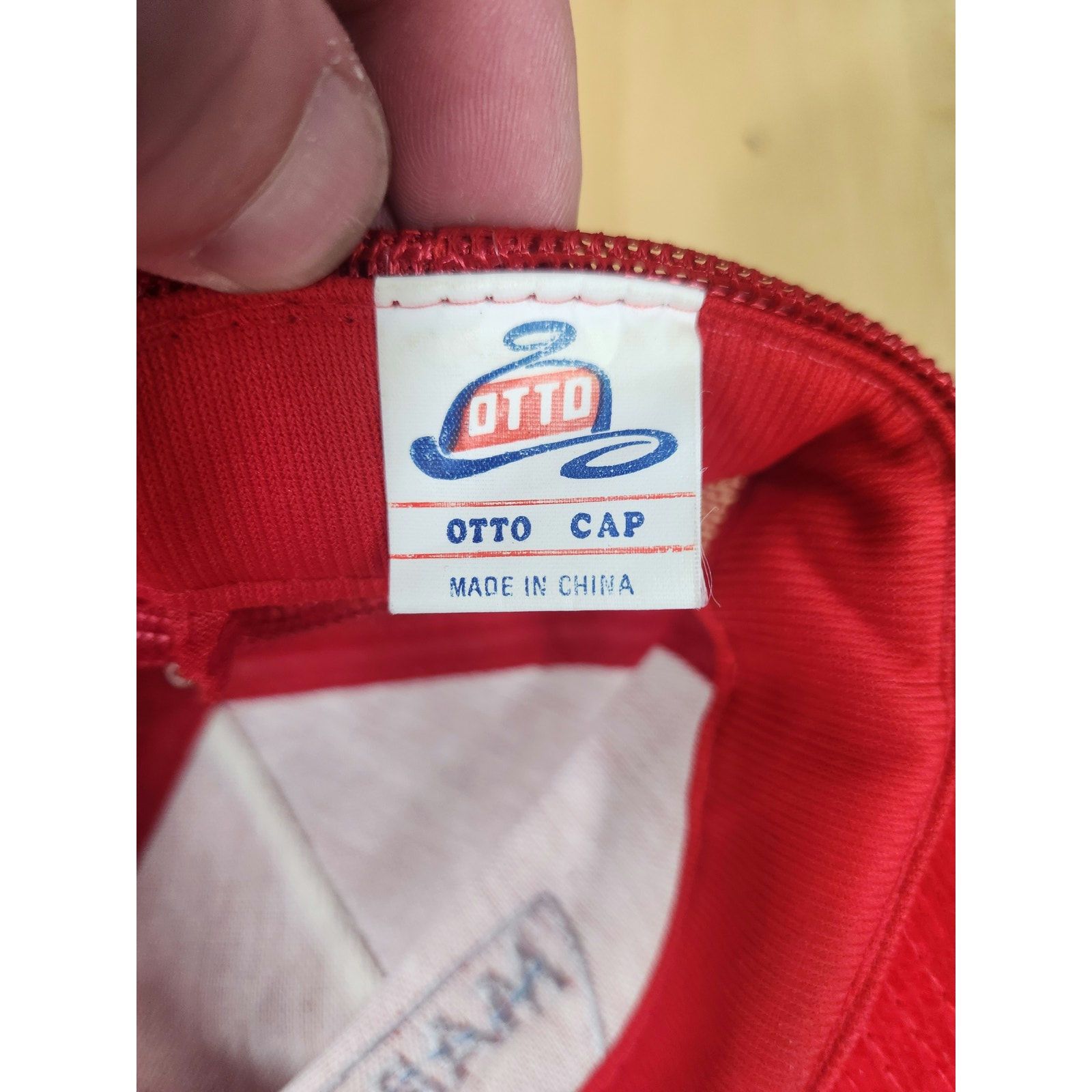 Otto Vintage 80s Corduroy Marlin Trucker hat Size ONE SIZE - 6 Thumbnail