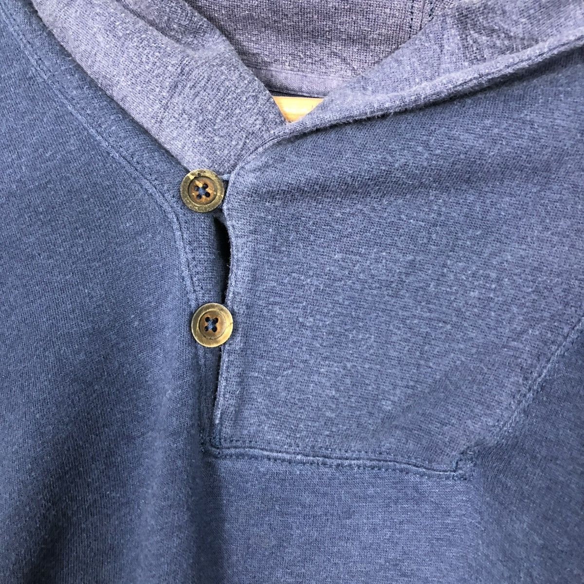 Polo Ralph Lauren 🔥VINTAGE POLO RALPH LAUREN SWEATSHIRT TURTLE NECK BUTTON Size US XL / EU 56 / 4 - 15 Thumbnail