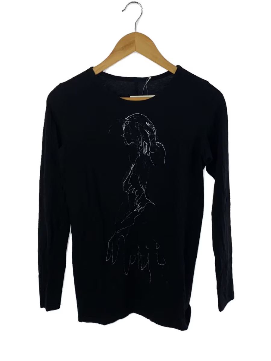 Yohji Yamamoto Yohji Yamamoto cotton long-sleeved tee FZ-T80-085-1 Size US M / EU 48-50 / 2 - 1 Thumbnail