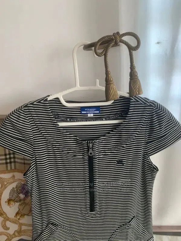 Burberry Burberry Black Cotton Dress for Women. Size M / US 6-8 / IT 42-44 - 4 Thumbnail