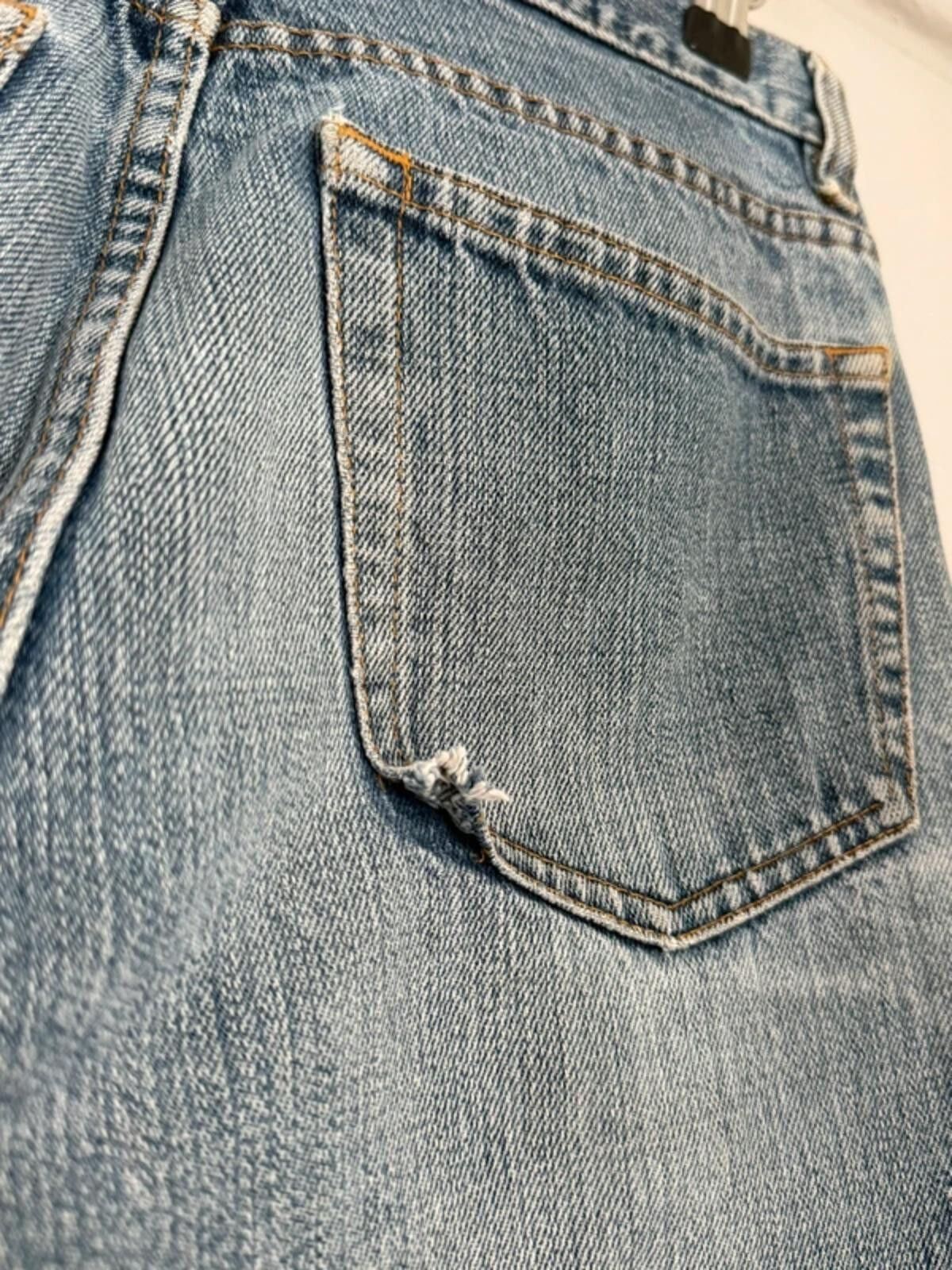Helmut Lang Helmut Lang 1998 Vintage Blue Faded Denim Jeans Size: 30 Size US 30 / EU 46 - 9 Thumbnail