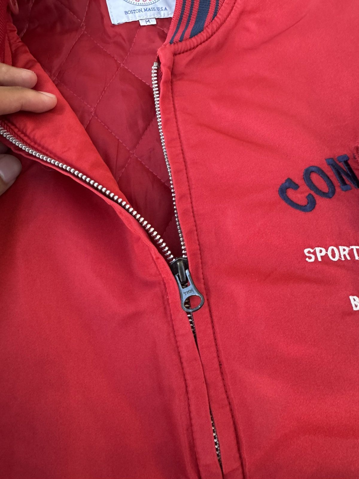 Converse Distressed 90s Converse College Varsity Jacket Size US M / EU 48-50 / 2 - 7 Thumbnail