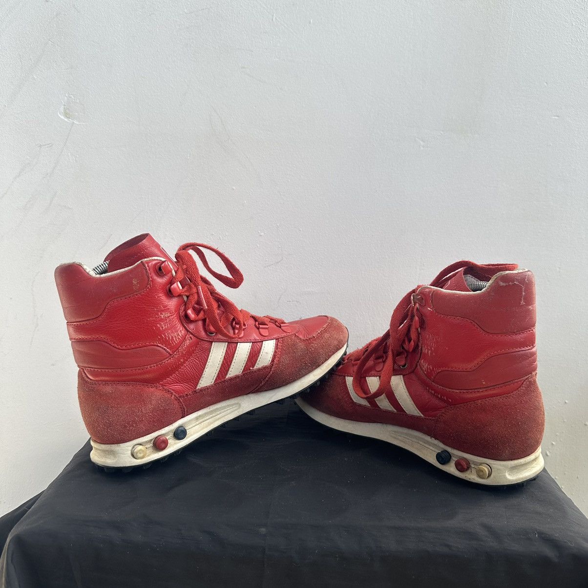 Adidas Adidas Vintage Moto Boxing High Boots Shoes Size US 7.5 / IT 37.5 - 7 Thumbnail