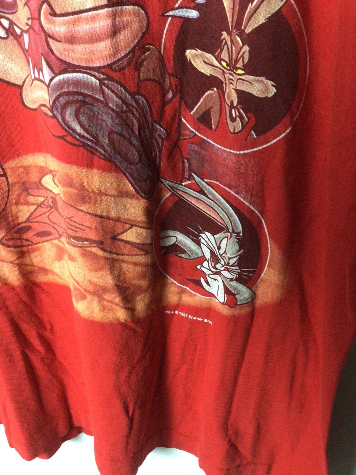 NBA × Warner Bros NBA Chicago bulls Looney tunes 90's Size US XL / EU 56 / 4 - 3 Thumbnail