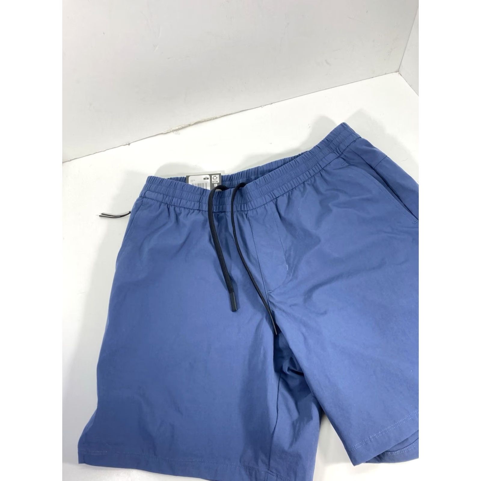 Gap Gap Fit Active Ripstop Shorts Men S 30X7 Blue Drawstring Pocket Elastic Waist Chino Pockets Mens Size US 29 - 7 Thumbnail