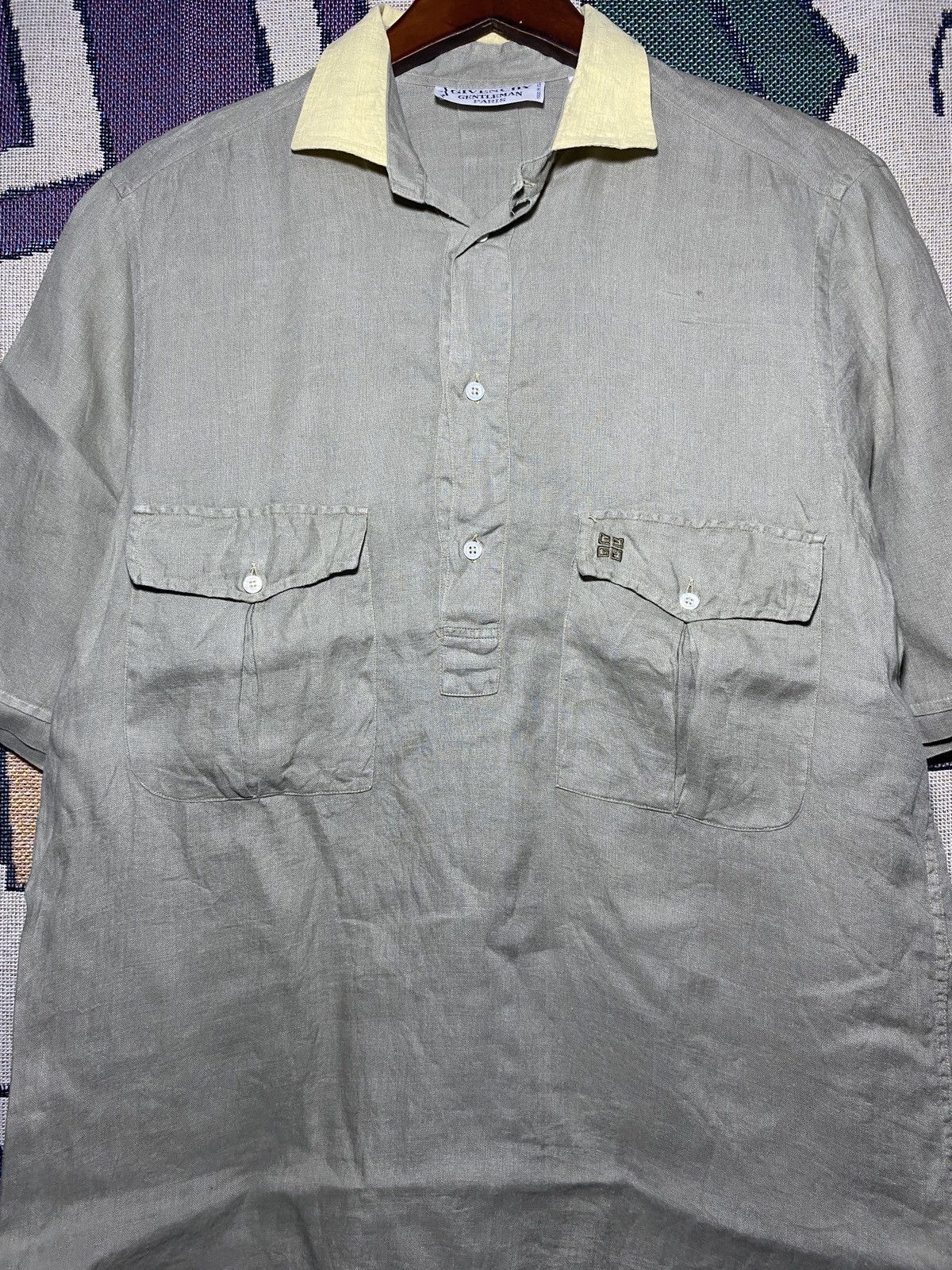 Givenchy Givenchy Gentleman Paris Vintage 70's Rare Size US L / EU 52-54 / 3 - 2 Thumbnail