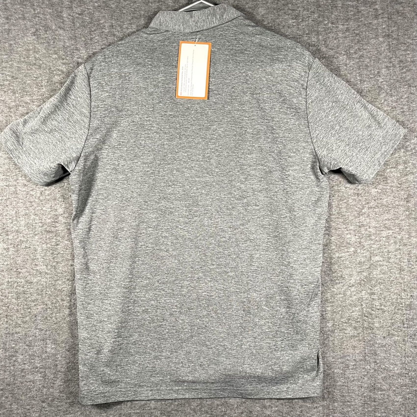 Adidas Adidas Polo Shirt Mens Large Gray Black Heather Performance Golf A582 HTR HS401 Size US L / EU 52-54 / 3 - 4 Thumbnail