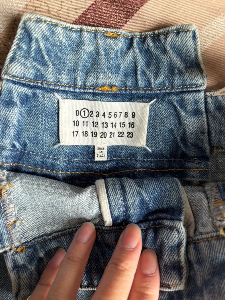 Maison Margiela Maison Margiela Convex waist deconstructed wide-leg jeans 2 Size 35" - 3 Thumbnail