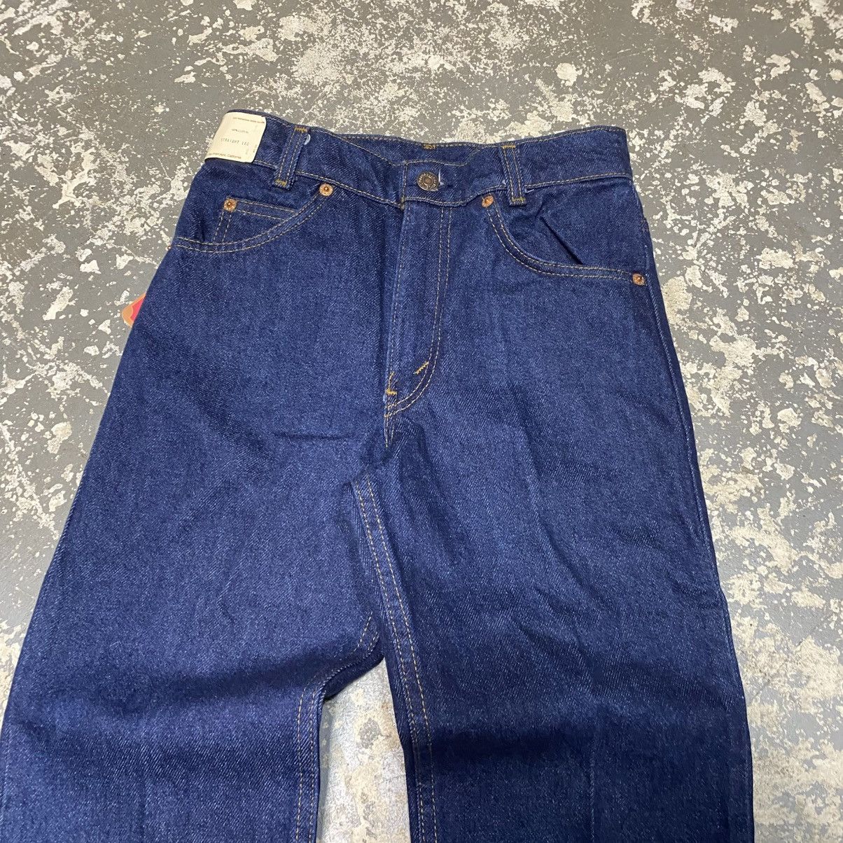Levi's × Vintage Vintage Levi’s Straight Leg 709-0216 80s Denim Jeans USA NWT Size US 27 - 5 Thumbnail