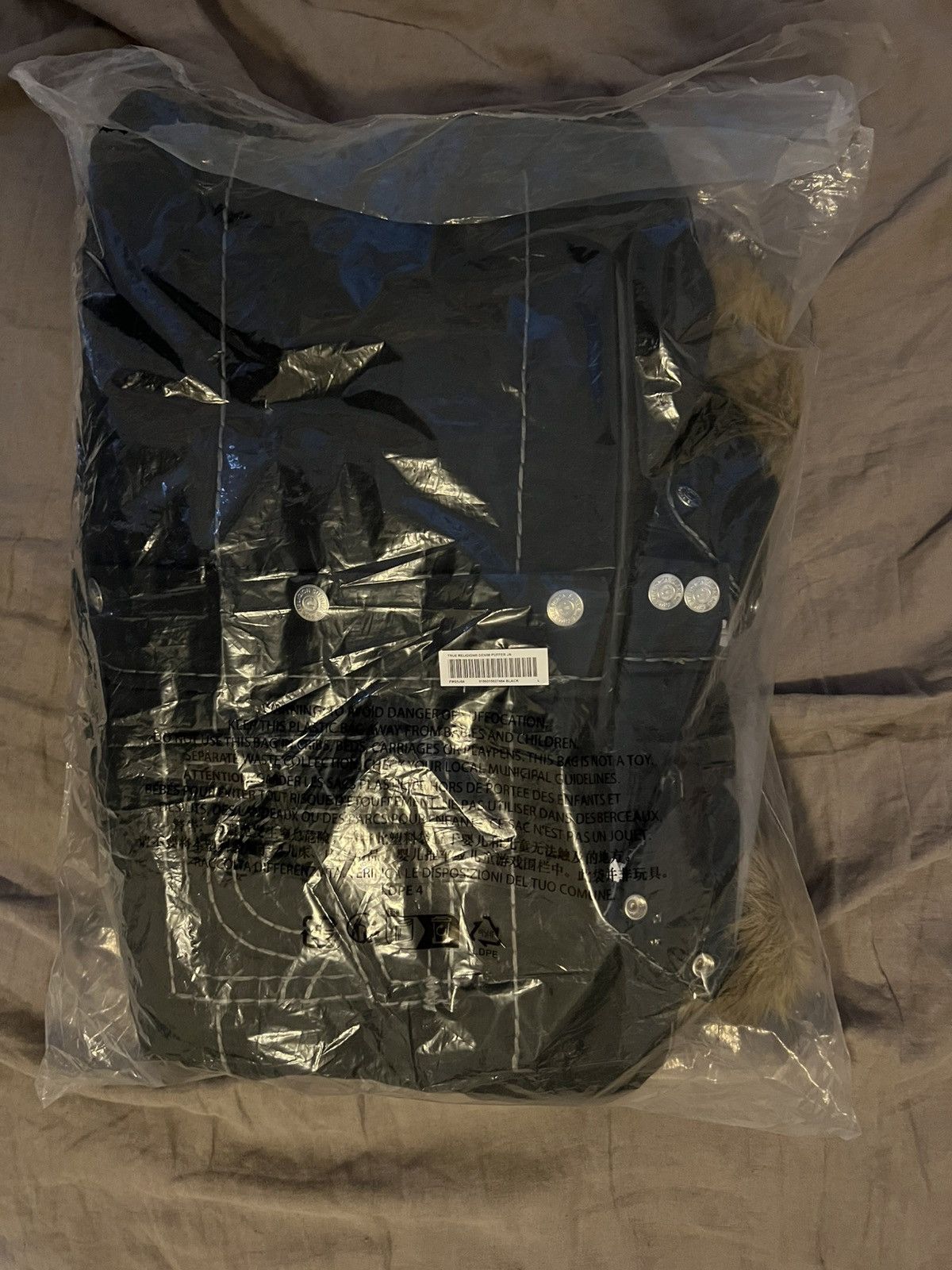 Supreme × True Religion Size Large Supreme x True Religion Puffer Jacket Black Size US L / EU 52-54 / 3 - 12 Thumbnail