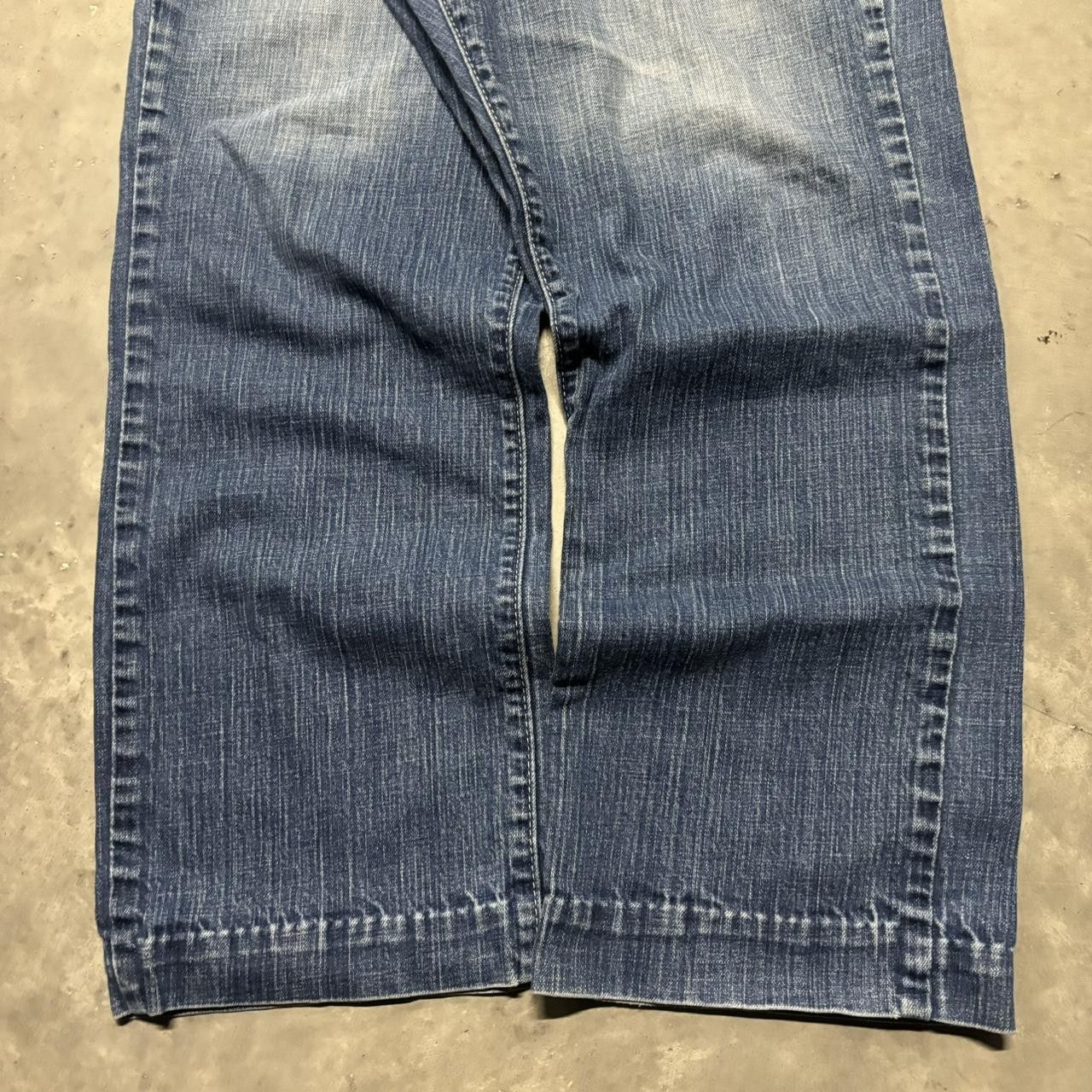 Quiksilver × Vintage Crazy Vintage Y2K/2000s Grunge Faded Medium Wash Quiskilvsr Skater Denim Jeans! Size US 34 / EU 50 - 6 Thumbnail