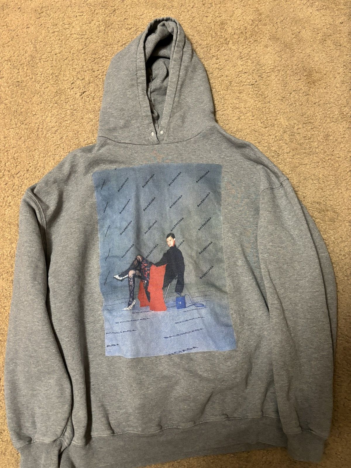 Balenciaga Balenciaga 2017 Photoshoot Hoodie | Grailed